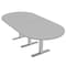 Skutchi Designs 45 in W, 96 in L, 29 in H, Engineered Wood Top, Grey HAR-RAC-46X92-T-XD01 - alternate 1